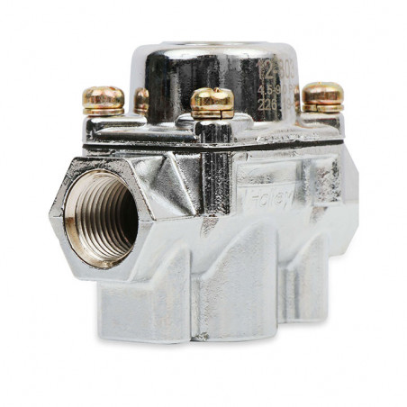 Holley Chrome Fuel Pressure Regulator, Carbureted Applications
