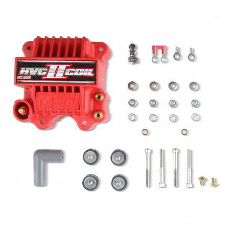 MSD HVC-2 Ignition Coil for 7 Series or 8 Series Ignition Control, Red