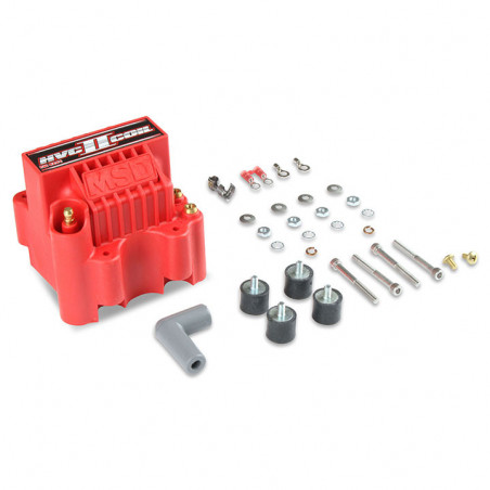 MSD HVC-2 Ignition Coil for 7 Series or 8 Series Ignition Control, Red