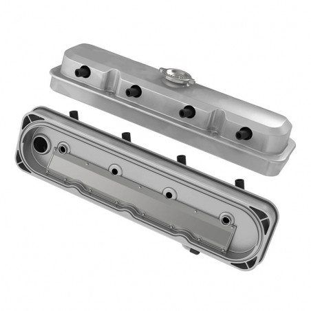 Holley Style LS Valve Covers, Natural