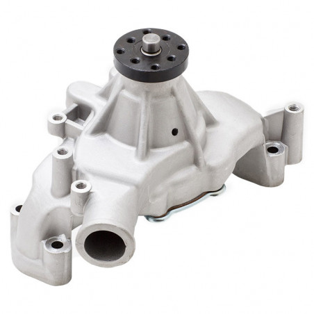 Big Block High Flow Mechanical Long Style Water Pump, Satin