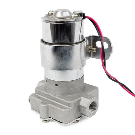 Electric Fuel Pump, 155 GPH, Chrome