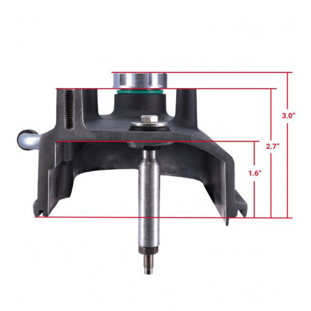 Cast Aluminum LS Valve Covers with Coil Mounts, Black Finish