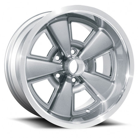 US Wheel Series 615 17x9 Gunmetal/Machined Z30, 5x4.75 Bolt Pattern, 5.125 BS, 3 Offset