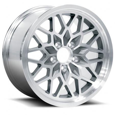 US Wheel Series 616 17x9 Gunmetal/Machined N90, 5x4.75 Bolt Pattern, 6.5 BS, 38 Offset