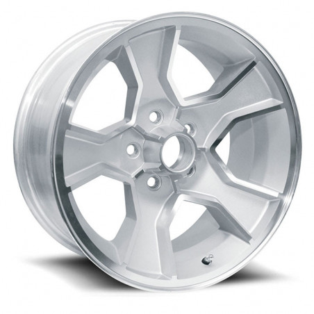 US Wheel Series 618 17x8 Gunmetal/Machined N91, 5x4.75 Bolt Pattern, 4.25 BS, -6 Offset