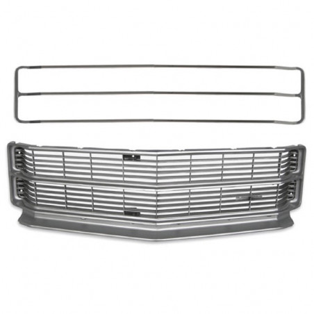 Grille Kit Silver