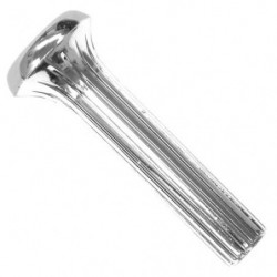Chrome Door Lock Knob