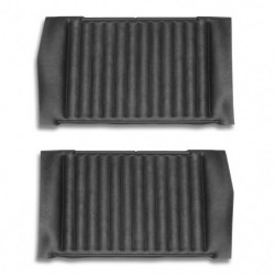Convertible Rear Door Panels, Unassembled, Black
