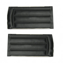 Convertible Rear Door Panels, Unassembled, Black