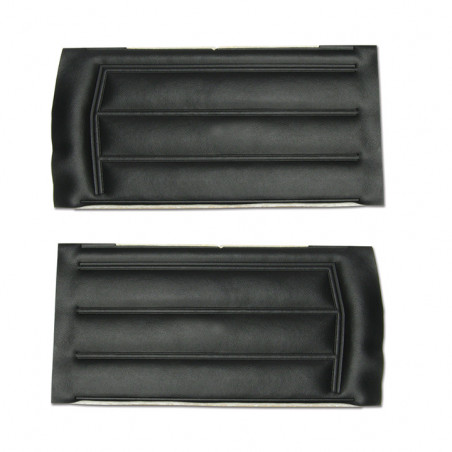 Convertible Rear Door Panels, Unassembled, Black