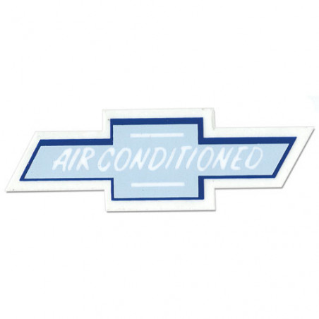 Air Conditioned Window Decal