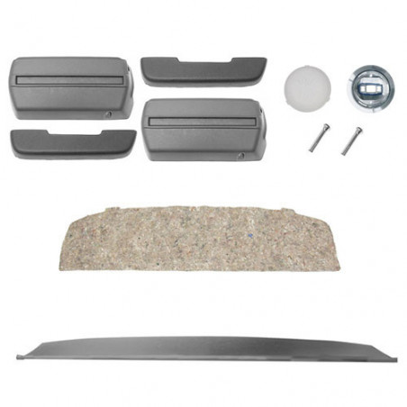 Coupe Super Interior Kit For Bench Seats, Black