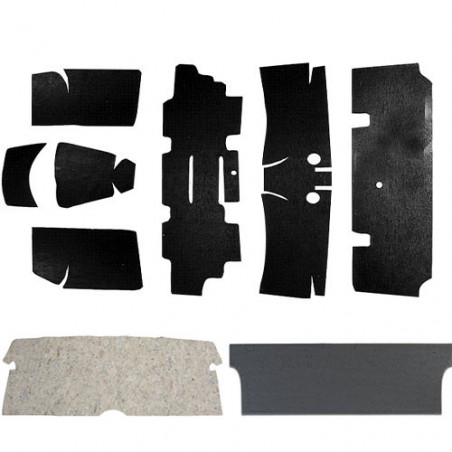 Coupe Super Interior Kit For Bench Seats, Black