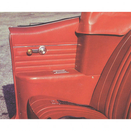 Rear Arm Rest Piston Covers, Light Blue