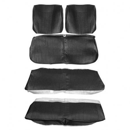 Coupe Bench Seat Cover Kit, Black