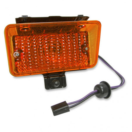 Parking Lamp Housing With Orange Lens