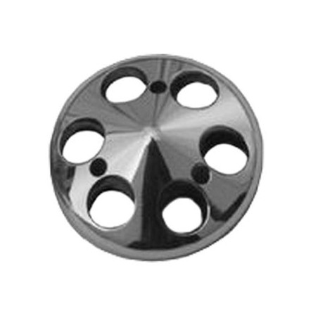 Chevy Billet Aluminum Alternator Pulley Single Groove Satin Finish