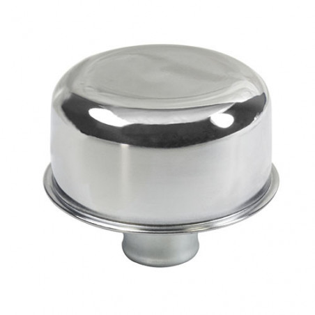 Chevy Valve Cover Push In Breather Chrome