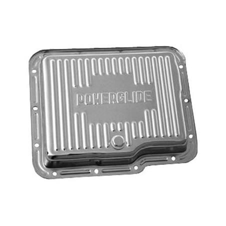 Chevy Powerglide Chrome Transmission Pan Stock Depth