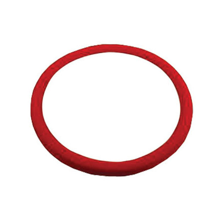 Replacement Red Leather Steering Wheel Wrap for 14 Inch Steering Wheel