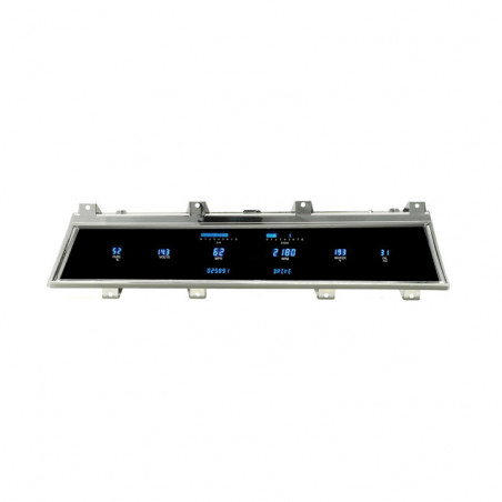 Dakota Digital Instrument Cluster Blue, MPH, Deg. Fahrenheit