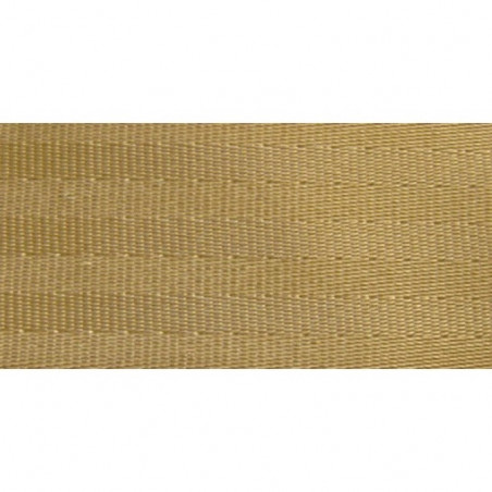 Starburst Push Button Lap Seat Belt All Tan