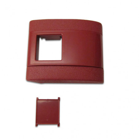 Plastic Standard Seat Belt Cover Red