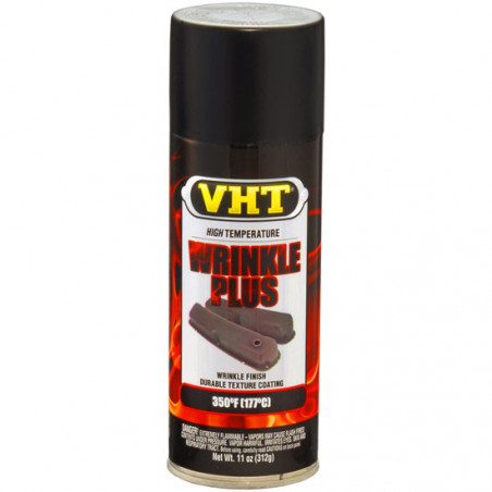 Vht Wrinkle Plus High Temperature Wrinkle Finish, Black, 11 Oz. Aerosol