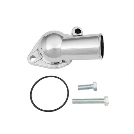 Chevy Chrome Thermostat Housing Water Neck