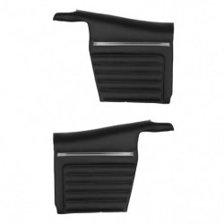 Convertible Standard Rear PUI Door Panels, Black