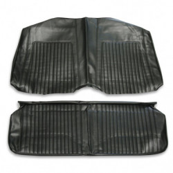 Coupe Standard Rear Seat Covers, Black
