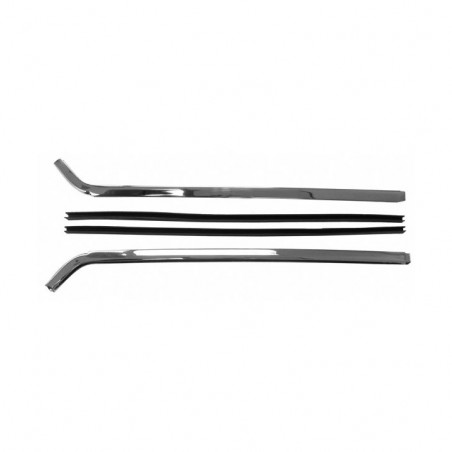 Quarter Glass Chrome Molding