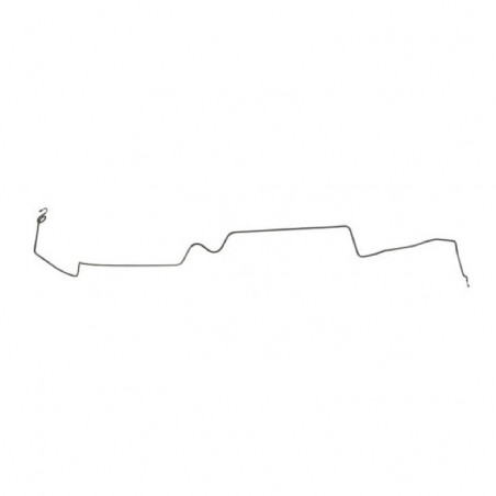 Front To Rear Brake Line Kit, One Piece, Power Disc, Stainless Steel