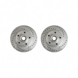 Drilled And Slotted Brake Rotors