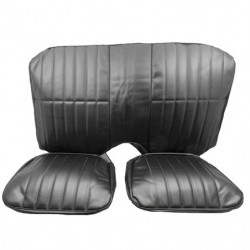 Standard Rear Seat Covers, Black M10