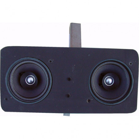 Dash Speaker with Kenwood Dual Front Speaker Upgrade Factory Mono