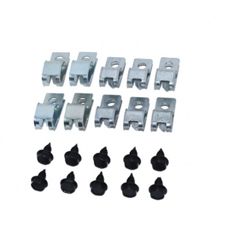 Fuel Line Clip Kit 10 PC (3/8 With Return)