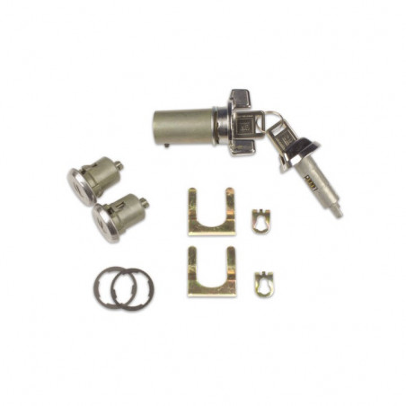 Complete Lock Set Ignition Doors And Glove Box