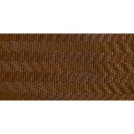 3 Point Seat Belt Kit Buckets with GM Logo Brown