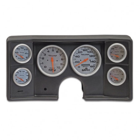 Monte, , Classic Dash Kit Black w/ Autometer Ultra