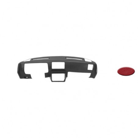 Dashtop With Outer Side Speakers Portolla Red