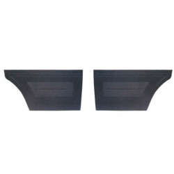 Rear Door Panels, Black