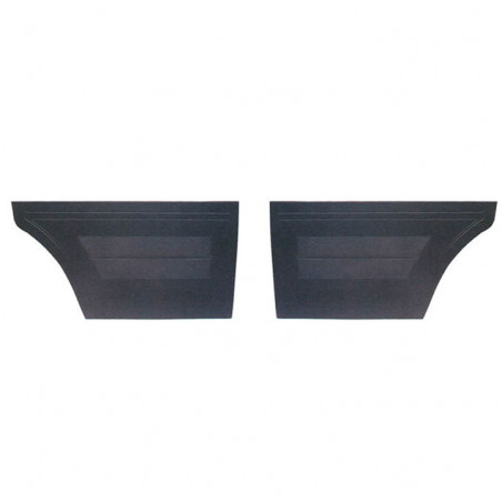 Rear Door Panels, Black