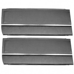 Front Door Panels, Black