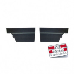 Rear Door Panels, Black
