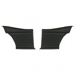 Custom Rear Door Panels, Black