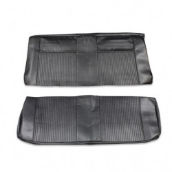 Rear 2 Door Sedan Seat Covers, Black