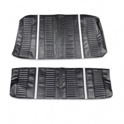 Standard Rear Coupe Seat Covers, Black