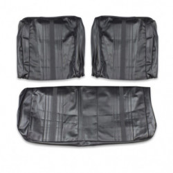 Front Bench Seat Covers, Black